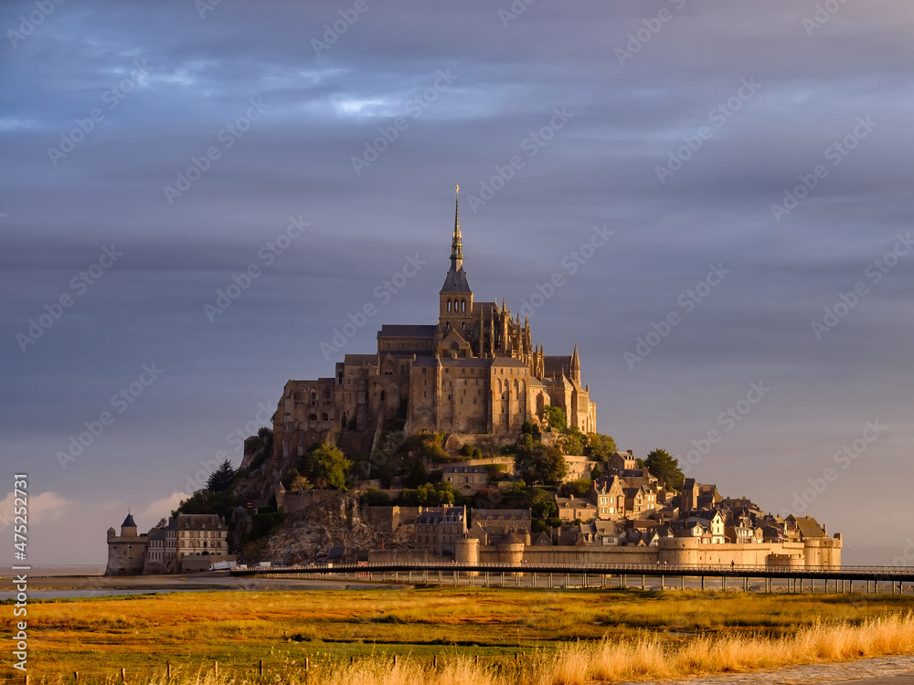 Normandie Mont Saint Michel is the most visited monument in France