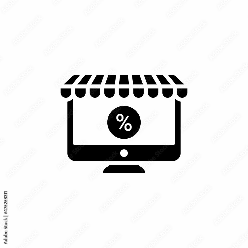 Fototapeta premium Deal Sites icon in vector. Logotype