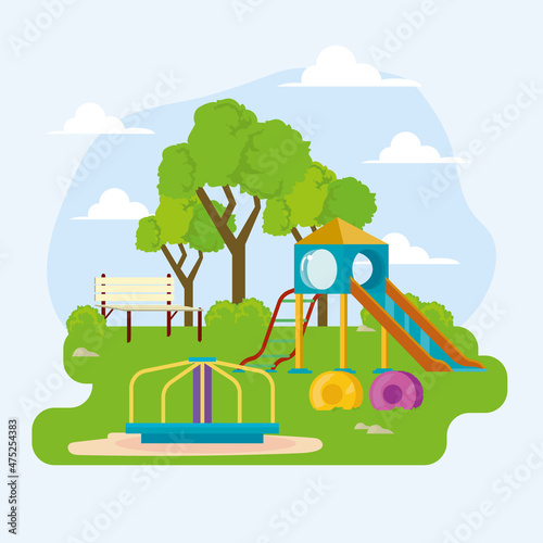 playground park card