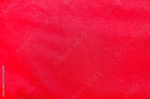 Abstract red fabric texture background, blank red fabric pattern background