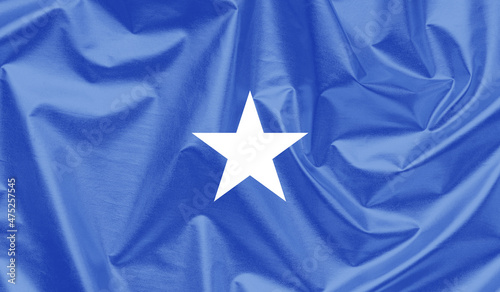 Somalia waving flag background.