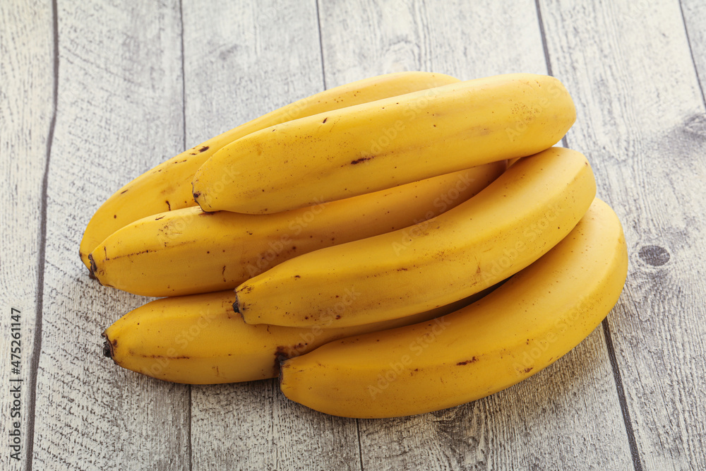 Tropical yellow banana fruit heap Tropical yellow banana fruit heap