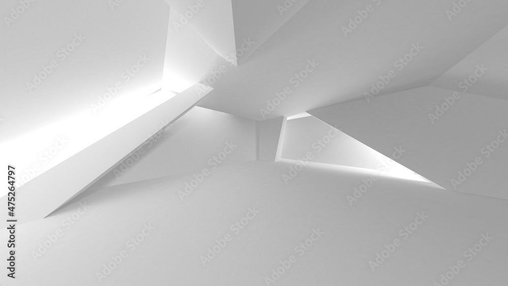 White Modern Background. Abstract Building Concept White Modern Background. Abstract Building Concept