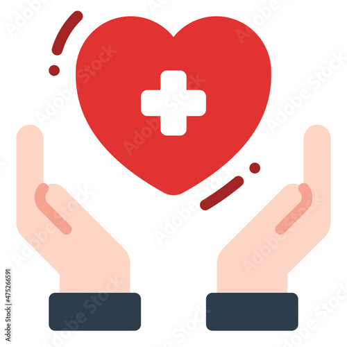 health flat icon