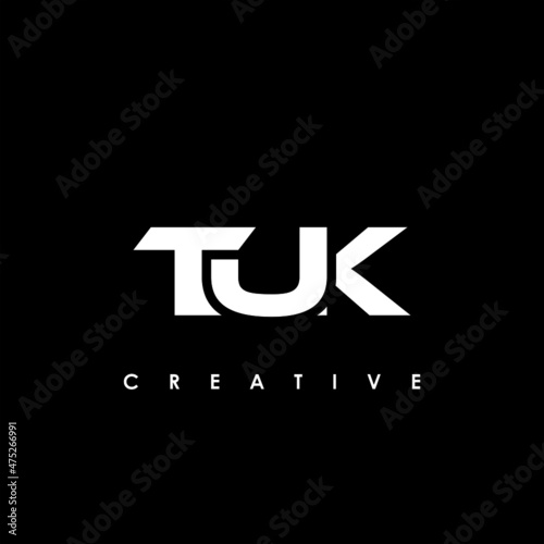 TUK Letter Initial Logo Design Template Vector Illustration