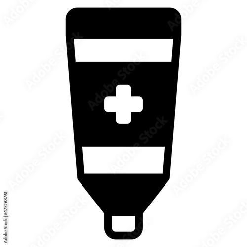 ointment glyph icon