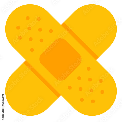 band aid flat icon
