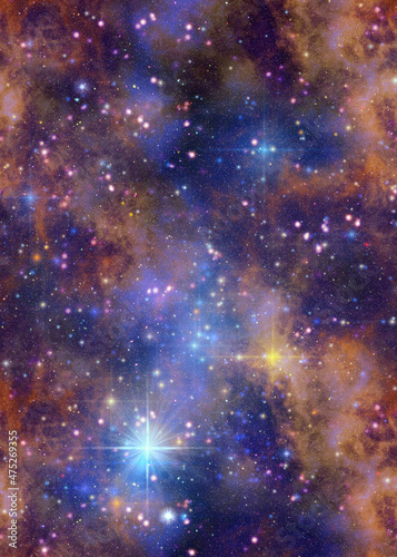 3D Space nebula