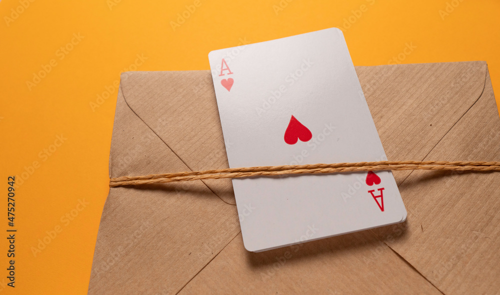 Set of a playing cards Set of a playing cards