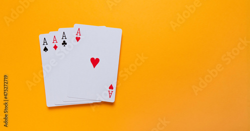 Set of a playing cards