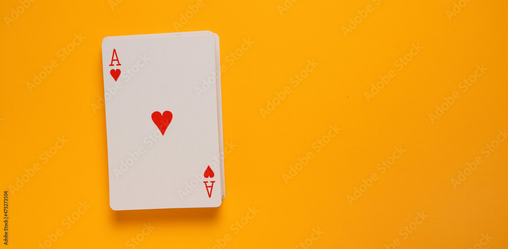 Set of a playing cards Set of a playing cards