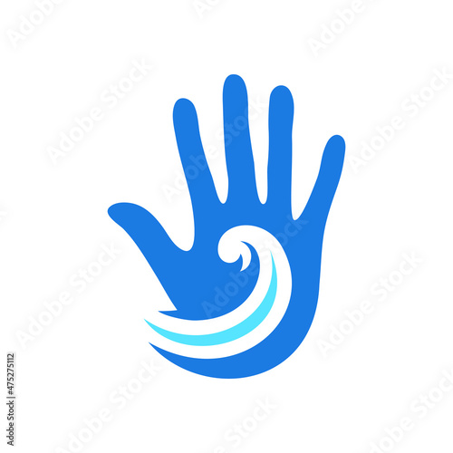 Hand Logo can be used for company, icon, and others.