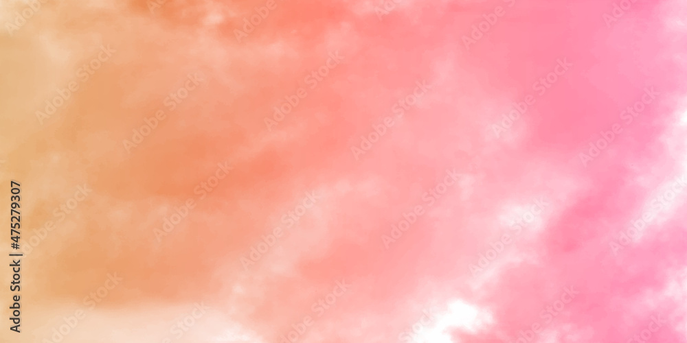Beautiful abstract color pink texture background on white surface granite, orange and pink cloud sky on art graphics, pink background. cloud background with a pastel colour 