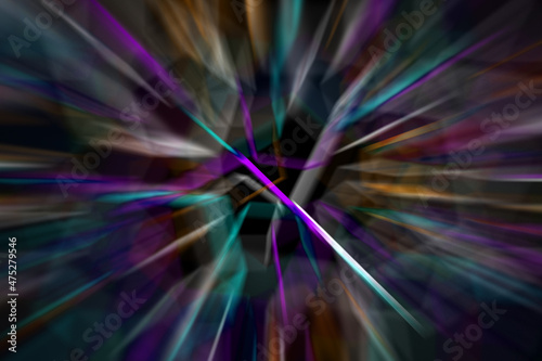 Colorful Blurred Backdrop Or Background Design