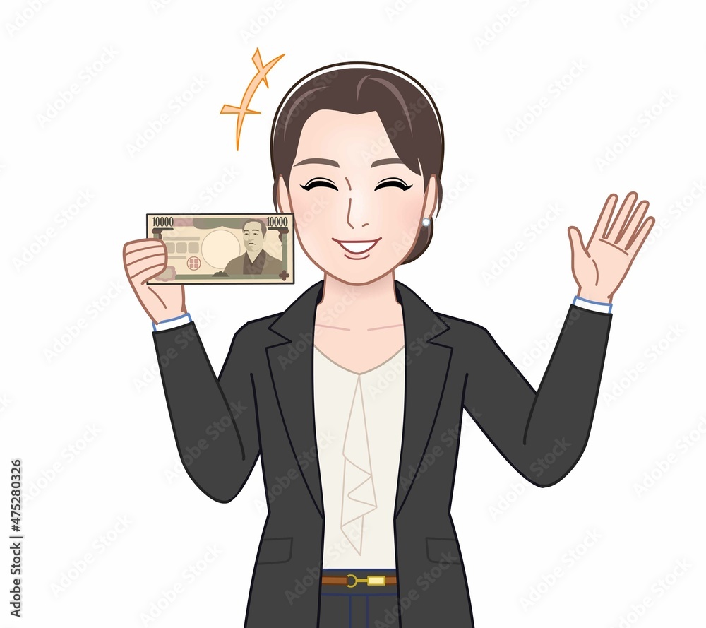 ビジネススーツの女性