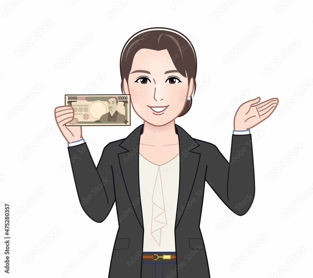 ビジネススーツの女性