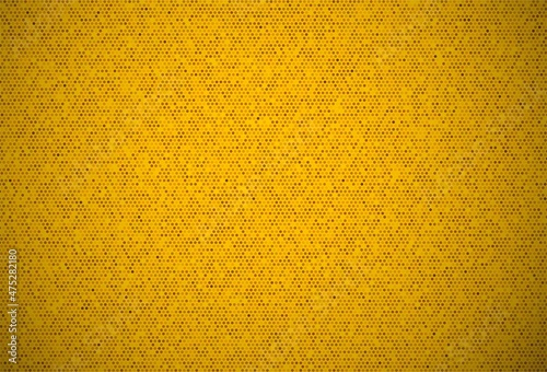 Abstract fabric golden dotted texture background