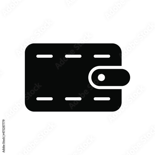 Wallet icon vector graphic