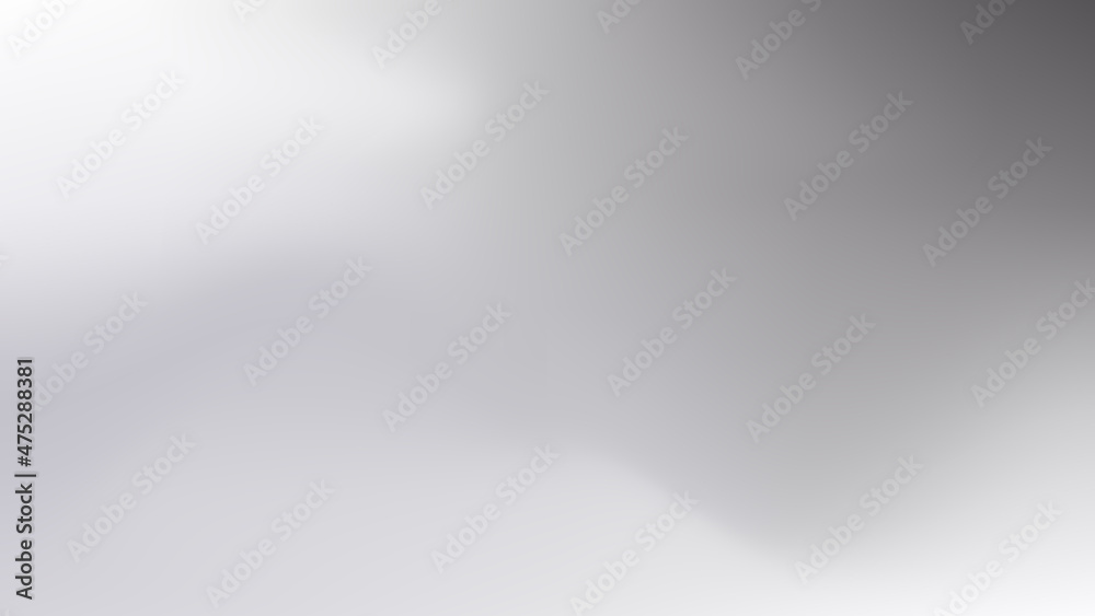 abstract smooth blur silver gradient color texture background for website banner and paper card decorative design