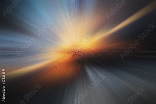 Colorful abstract zoom speed motion background © Dragan