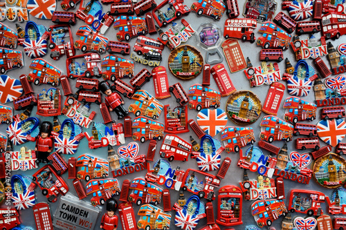 mur de magnet dans un march      Londres