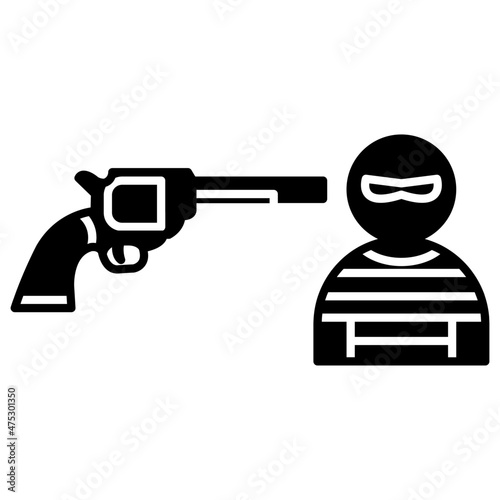 Death sentence convict icon