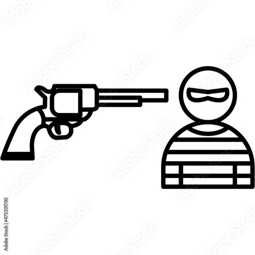 Death sentence convict icon