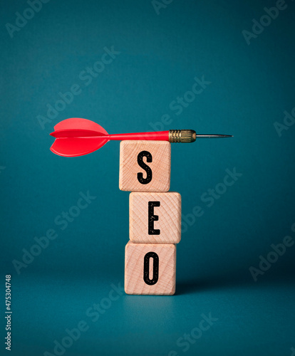 SEO Word , Web Business Concept idea