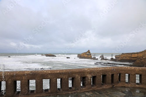 biarritz roca de la virgen playa francia país vasco francés 4M0A9799-as21