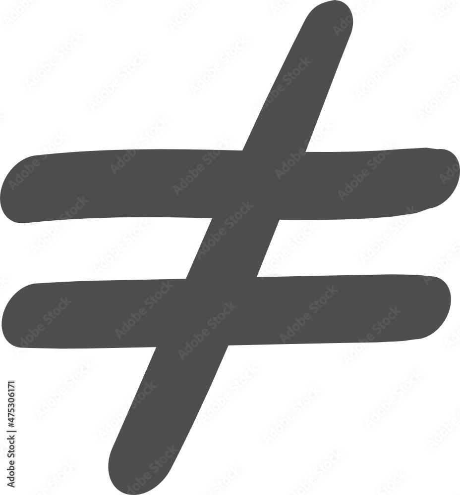 Obraz premium math symbol icon