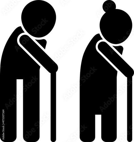 aging society icon