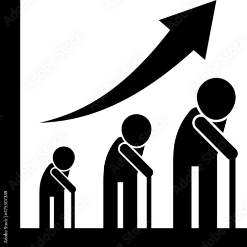aging society icon