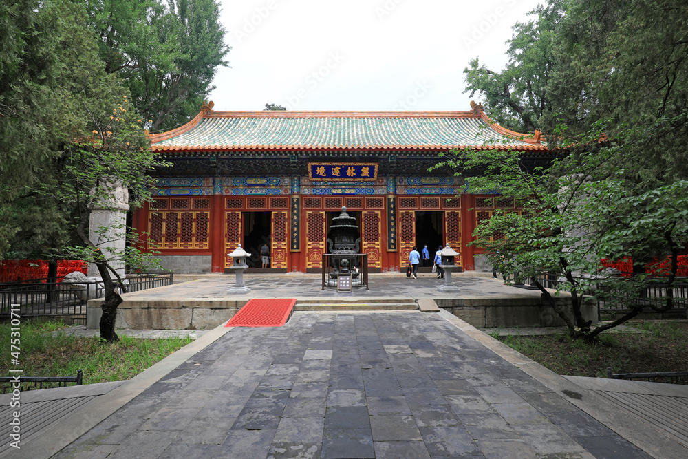 Chinese classical architecture in Beijing Botanical Garden Chinese classical architecture in Beijing Botanical Garden