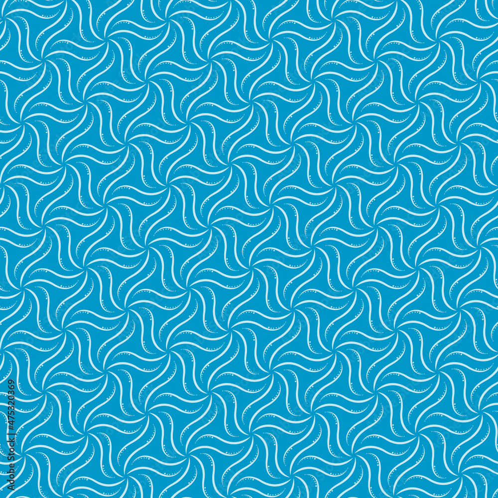 Geometric Seamless Fabric Pattern