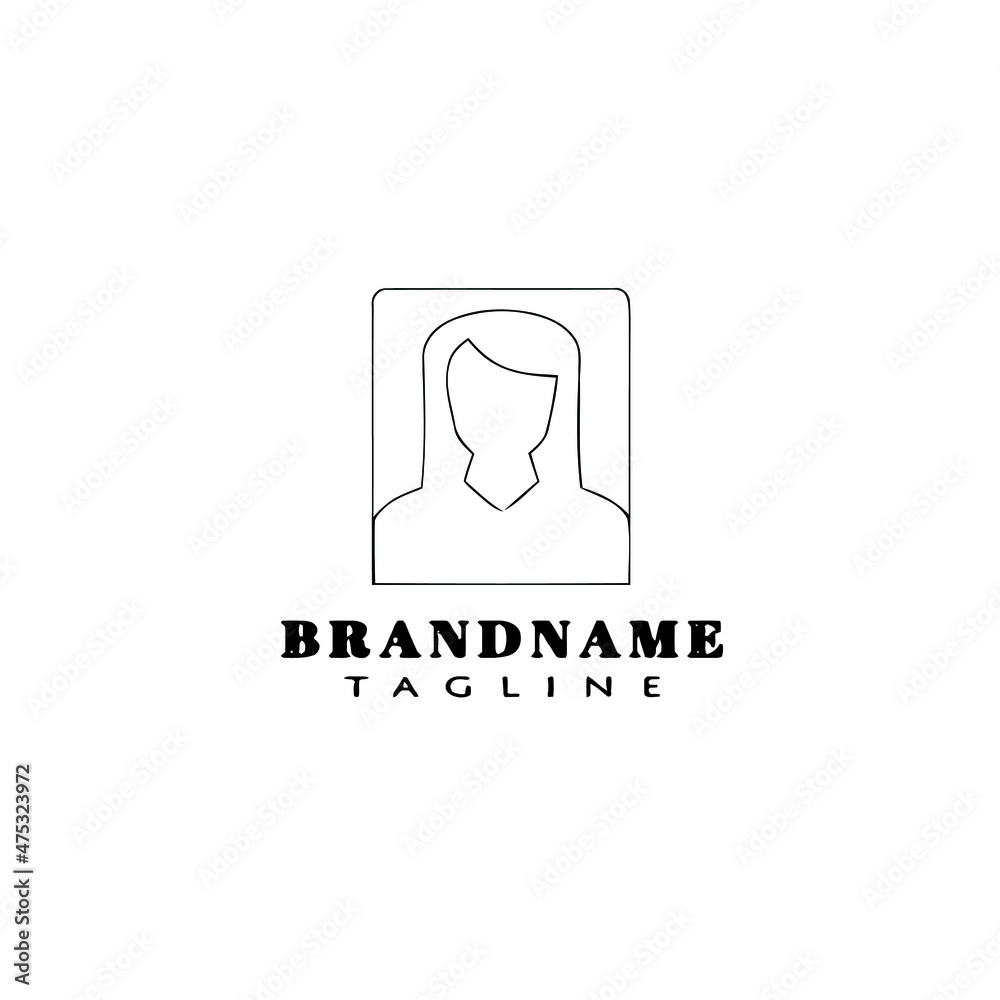 avatar logo icon design template icons illustration avatar logo icon design template icons illustration