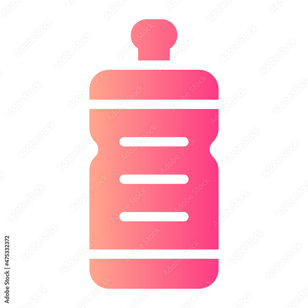 bottle gradient icon bottle gradient icon