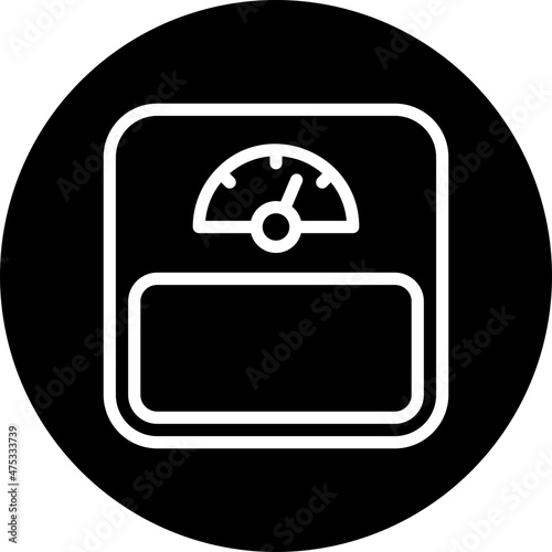 weight glyph icon
