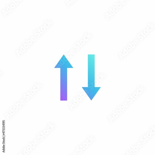 Free Download up down arrow. Vector illustration for graphic design, Web, UI, app. - GFXLoad