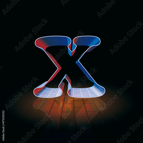 X Glas Pflaster