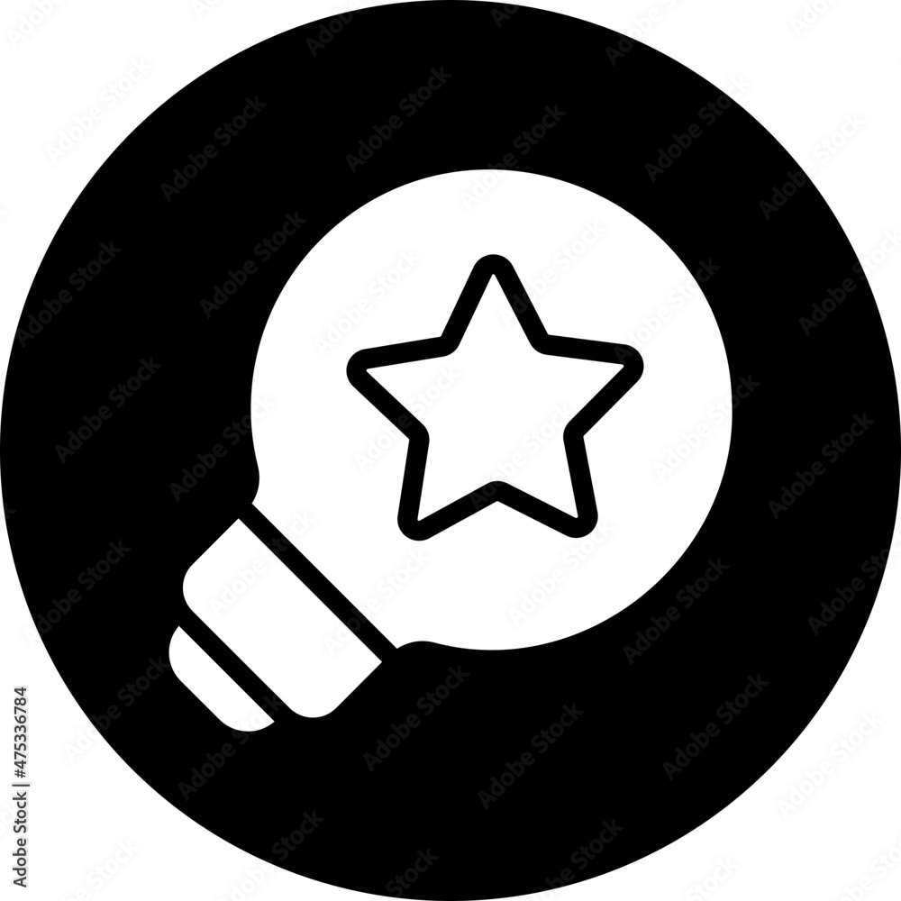idea glyph icon idea glyph icon