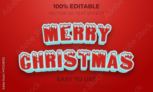 100% editable 3d text effect design