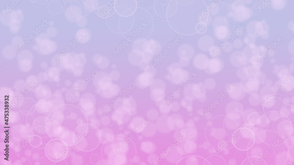 Pink abstract background with bokeh lights,