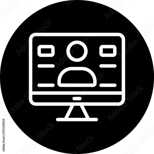 videocall glyph icon