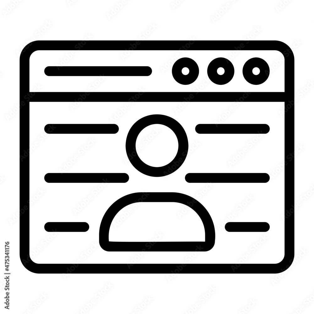 videocall line icon videocall line icon