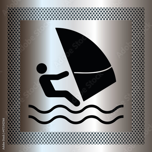Logo centre de voile.