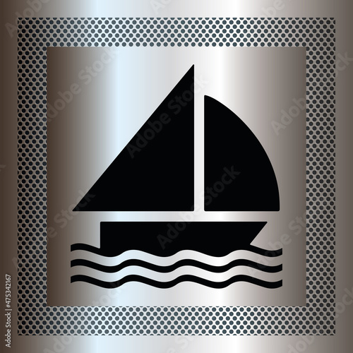 Logo centre de voile.