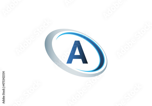 Free Download this is a creative A letter rounded icon design - GFXLoad