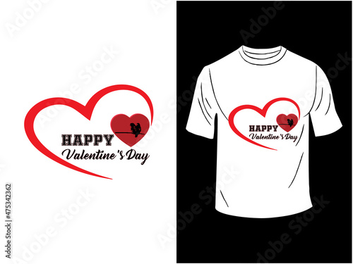 Happy Valentine's Day T-shirt Design