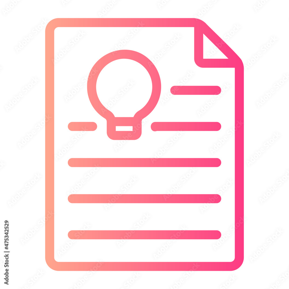 report gradient icon report gradient icon
