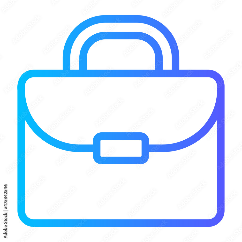 suitcase gradient icon suitcase gradient icon